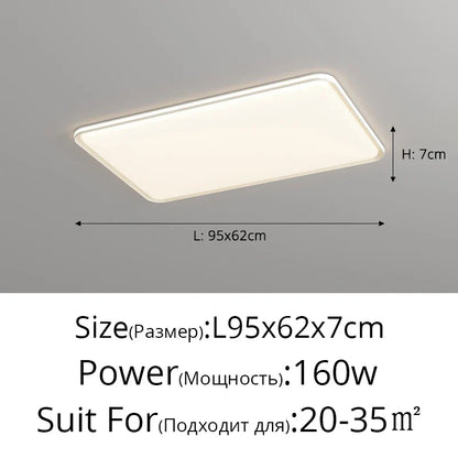 DecorBites™ LED Chandelier: Adjustable Luster Light for Living Room Bedroom Kitchen Study