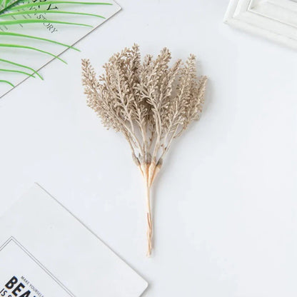 DecorBites™ Golden Wheat Ear Artificial Plants for Home Wedding Decoration