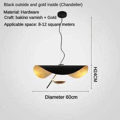 Modern Saucer Ceiling Light