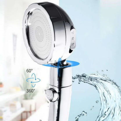 DecorBites™ High Pressure Shower Head with Refillable Filter and Carbon Beads