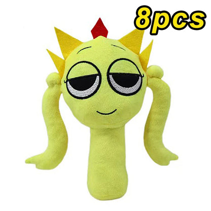 34styles Sprunki Plush Toys Sprunki Incredibox Plush Doll Sprunki Game Pillow Kids Birthday Gifts Stuffed Dolls Christmas Gift