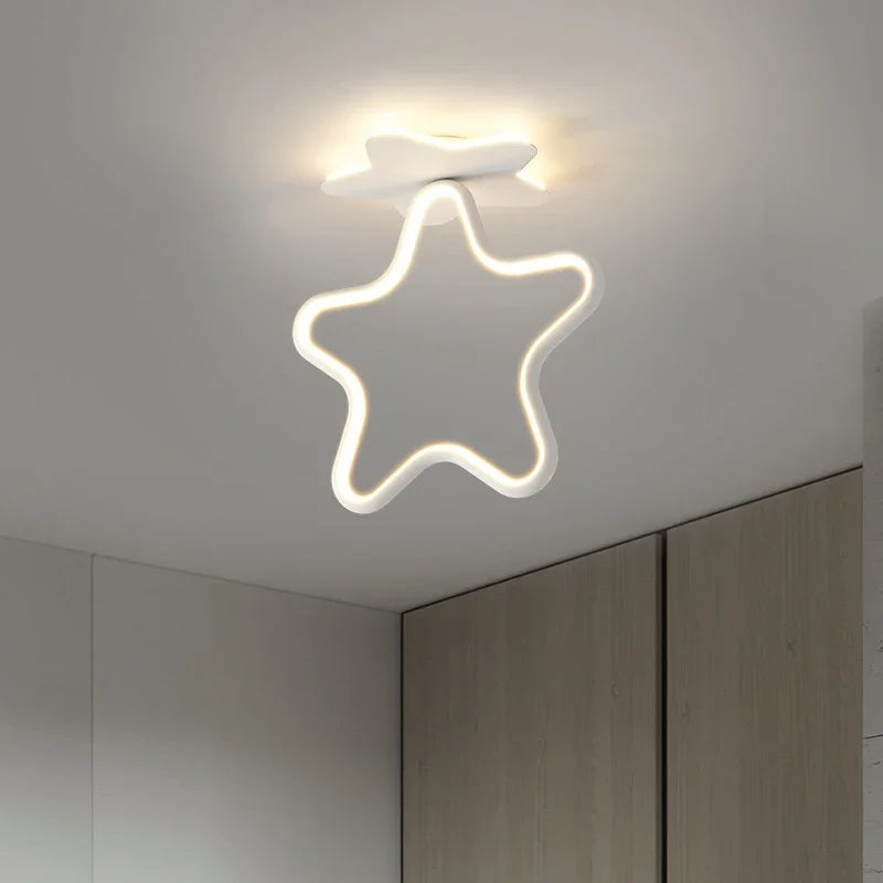 DecorBites™ Heart Ceiling Light: Modern Hallway Aisle Entryway Lighting Fixture