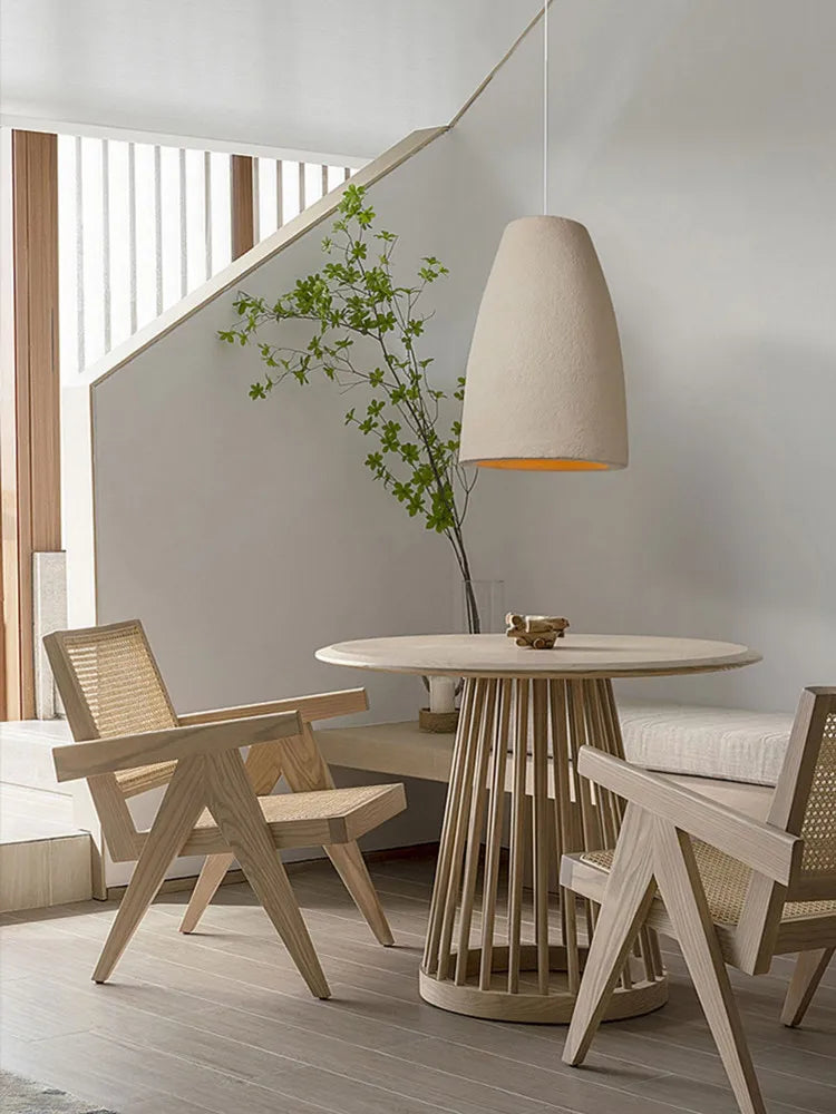 Decorbites™ Lámpara de Araña LED: Luz Colgante Minimalista de Cemento para Dormitorio y Sala de Estar