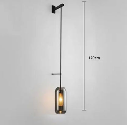 DecorBites™ Glass Wall Art Light: Modern Loft Style Decor for Living Room, Bathroom, Dining Room