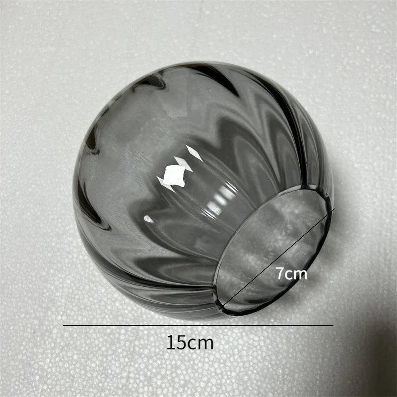 Lámpara colgante de bola de cristal DecorBites™ con detalles decorativos para pared