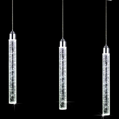 Lámpara colgante LED de cristal DecorBites™ para comedor, sala de estar o dormitorio
