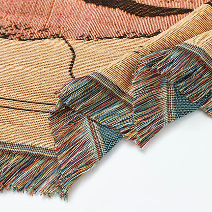 DecorBites™ Knitted Nordic Outdoor Sofa Blanket - Home Decor Aesthetics & Camping Picnic Mat