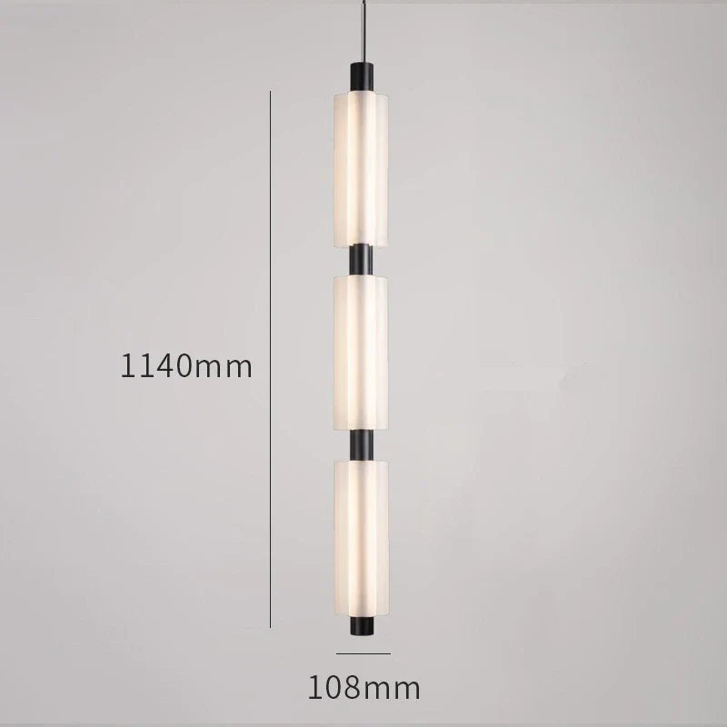 DecorBites™ Acrylic Minimalist Pendant Lights | Contemporary LED Bedside Lamp for Restaurant and Industrial Decor