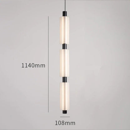 DecorBites™ Acrylic Minimalist Pendant Lights | Contemporary LED Bedside Lamp for Restaurant and Industrial Decor