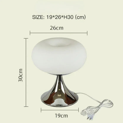 DecorBites™ Glass Desk Lamp Home Office Modern Table Light