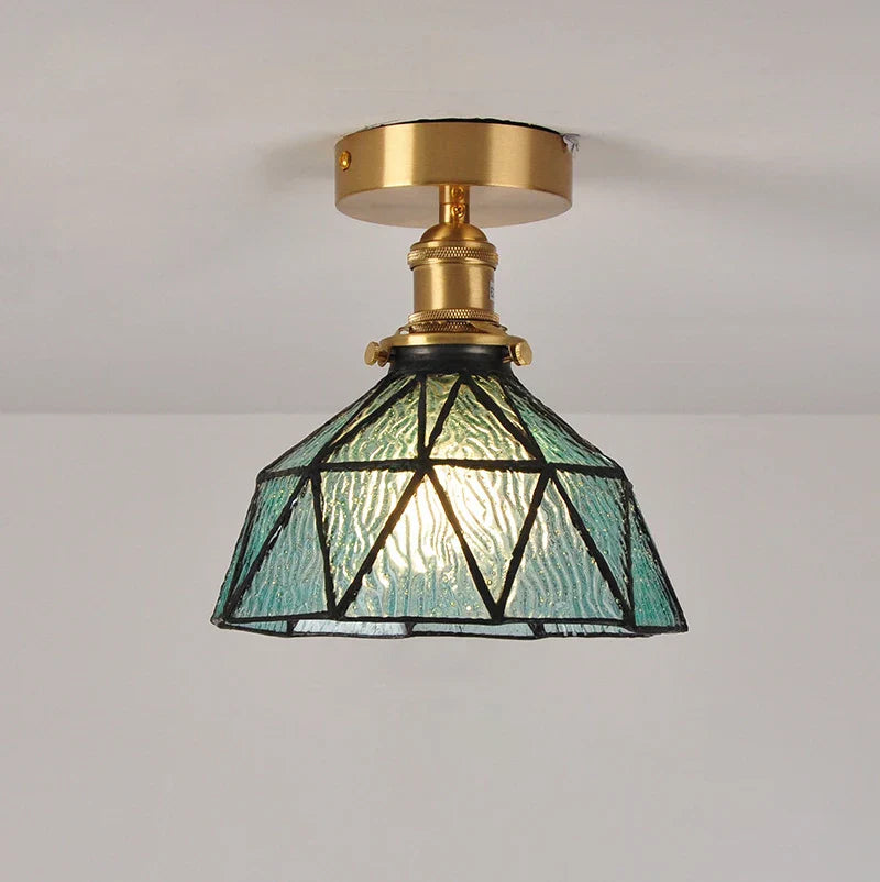 DecorBites™ Glass Shade Pendant Ceiling Lamp for Kitchen Aisle Bedroom LED Lights Fixtures