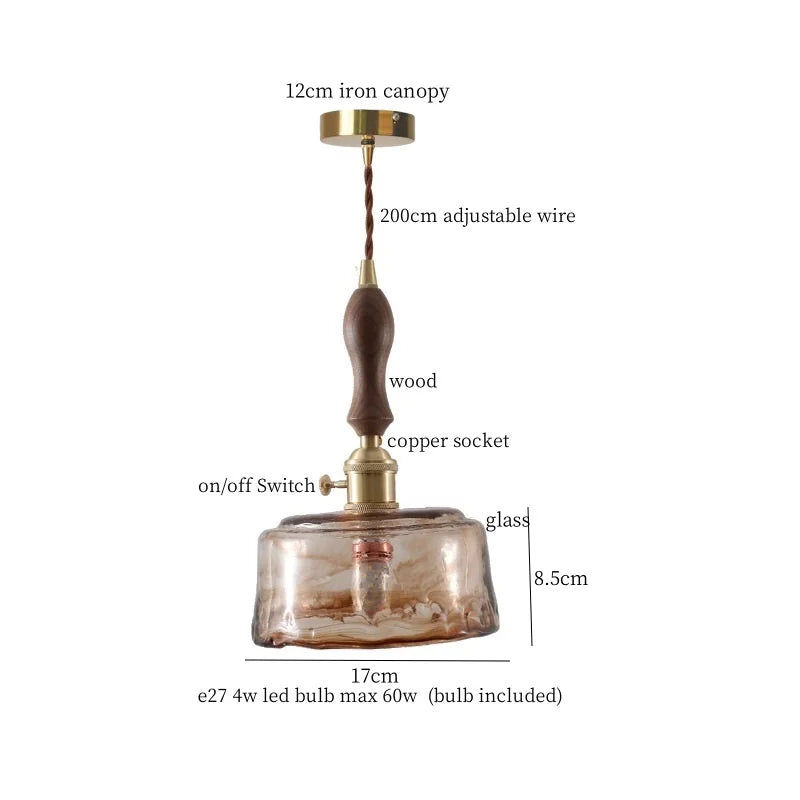 Green Minimalist Pendant Light