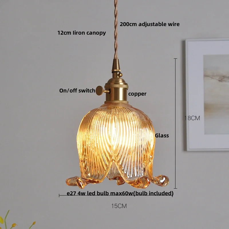 Decorbites™ Grüne Glas-LED-Hängeleuchter