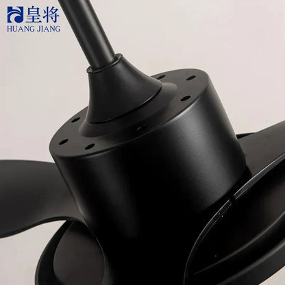 مروحة سقف DecorBites™ بتصميم عصري LED مقاس 42 بوصة مع جهاز تحكم عن بعد وشفرات من الخشب الرقائقي