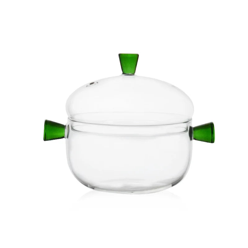 DecorBites™ Glass Bowl Set: Multifunctional Food Storage, Salad, Dessert Bowl, Simmer Pot, Stew Bowls