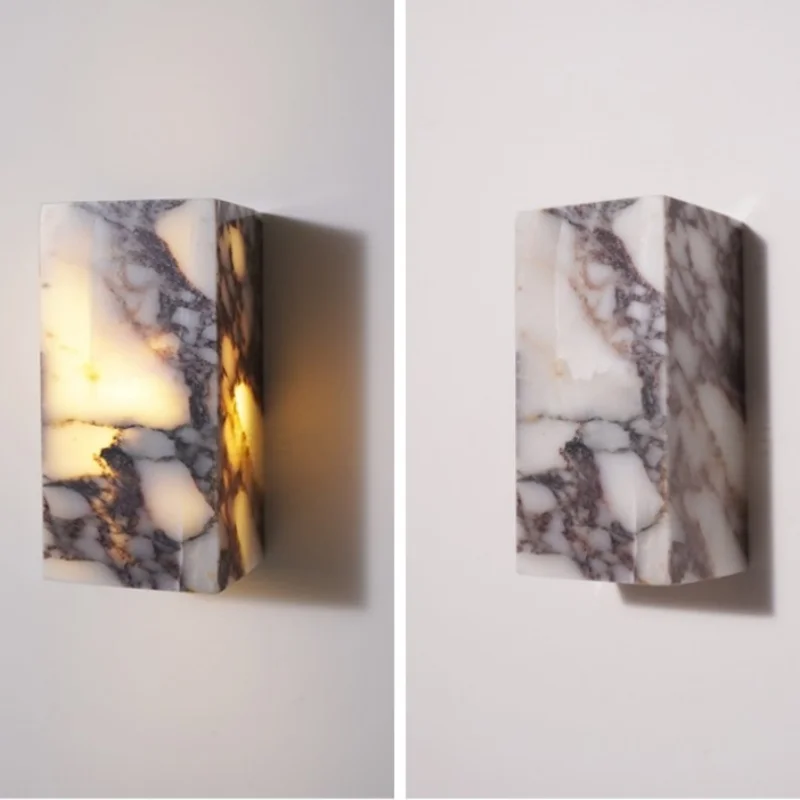 DecorBites™ Bulgari Stone LED Wall Lights Outdoor Waterproof Bedside Lamp