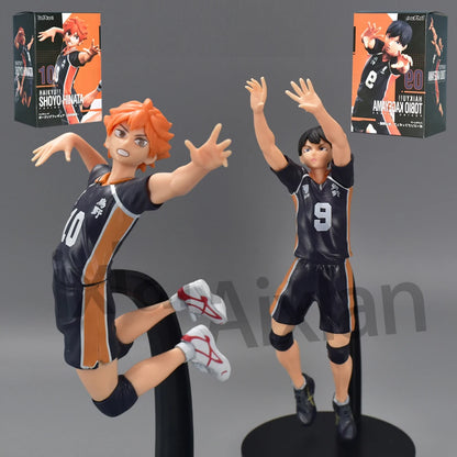 Japanese anime Haikyuu!! Figure Shoyo Hinata Tobio Kageyama PVC Action Figure Christmas Gift Collectible Model Toys Kid DOll