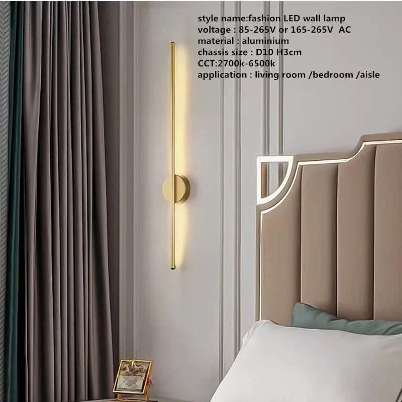 Decorbites™ Tubo LED Lineal de Pared para Decoración del Hogar