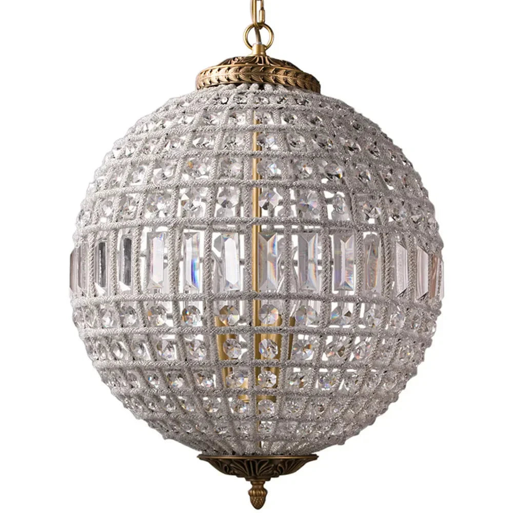 Decorbites™ Lámpara de Cristal de Lujo para Sala de Estar y Dormitorio - Elegancia Moderna de Media Siglo