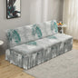 Decobites Elastic Armless Futon Bed Sofa Cover Slipcover