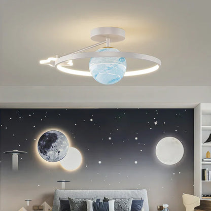 DecorBites™ Blue Star LED Pendant Light for Home Decor