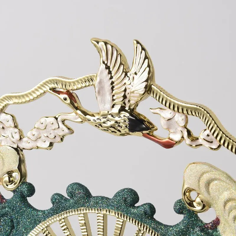 DecorBites™ Chinese Ceramic Vase: Light Luxury Living Room Decor Shelf Accent