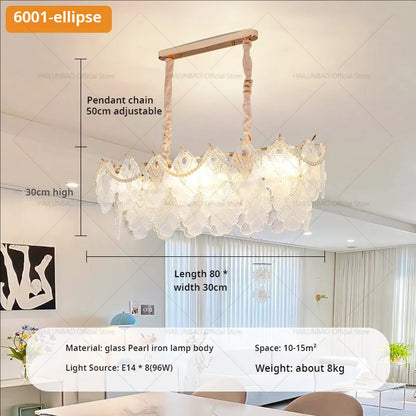 DecorBites™ Crystal Chandelier: Luxury Living Room Lighting for Elegant Home Decor