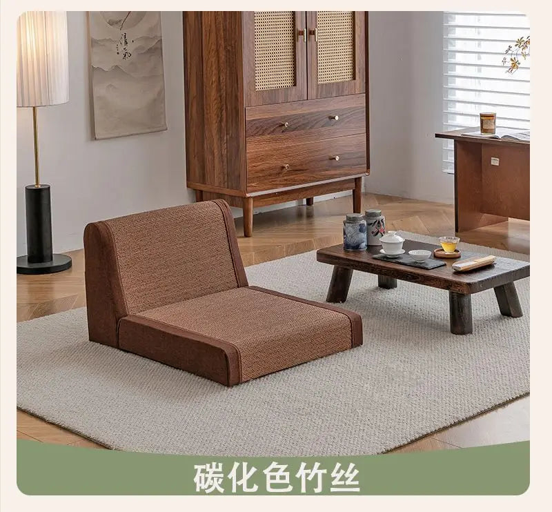Decorbites™ Japanische Tatami-Stühle im Stil, Raumstühle, beinlose Stühle, Buchtfensterstühle, Stühle mit Rückenlehne
