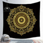 Decobites Psychedelic Mandala Sun Moon Tapestry Wall Hanging for Home Decor