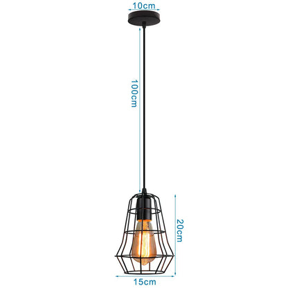 DecorBites™ Industrial Loft Pendant LED Ceiling Light for Home Living Room Kitchen Decor