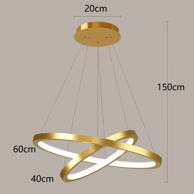 DecorBites™ Nordic Home Decor Stair Chandelier Living Room Bedroom Dining Room Lighting