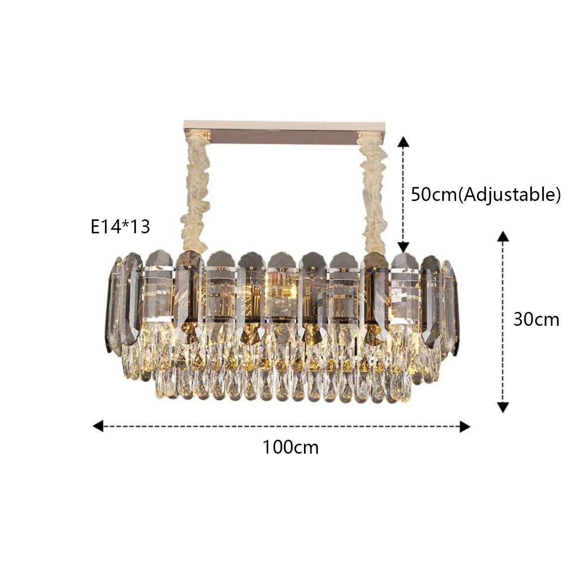 Lámpara de pared LED de cristal DecorBites™: Iluminación minimalista de lujo para el fondo del televisor en la sala de estar