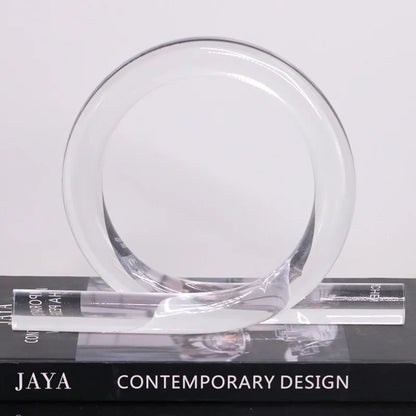 Adornos DecorBites™ de nudos geométricos de cuerda acrílica - Figuras decorativas para el hogar