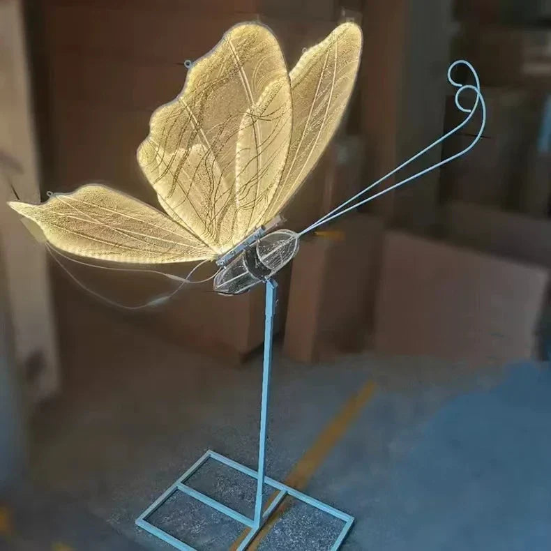 Lámparas colgantes de encaje con forma de alas de mariposa LED DecorBites™ para decoración romántica e iluminación de fiestas