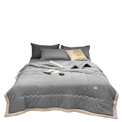 لحاف DecorBites™‎ القطني المبرد مع قلب قابل للغسل لسرير فردي في السكن الجامعي