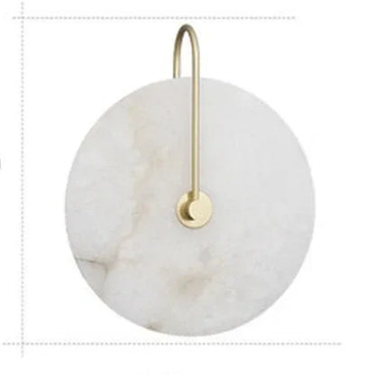 DecorBites™ LED Marble Wall Sconce Light Fixture for Living Room Bedroom Decor