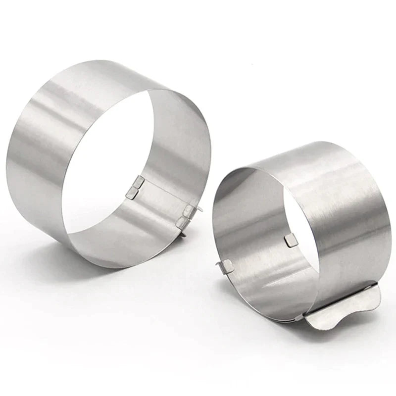 قطاعة وقطاعة كيك من الفولاذ المقاوم للصدأ قابلة للتعديل من DecorBites™