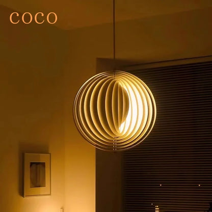 DecorBites™ Designer Moon LED Chandelier Nordic Art Hanging Lights