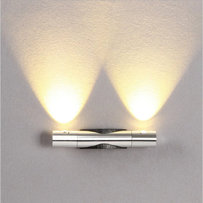 مصباح حائطي DecorBites™ قابل للتعديل برأسين دوارين لغرفة النوم وغرفة المعيشة