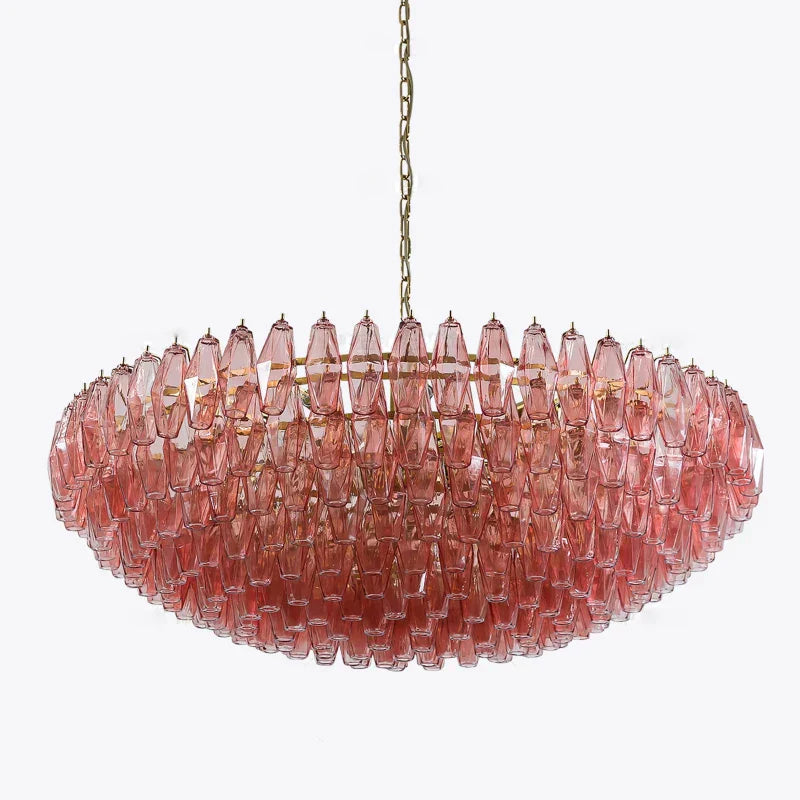 Decorbites™ Bunter Grauer Glas-Lüster-Beleuchtung: Moderner Luxus für Esszimmer, Villa, großes Zuhause