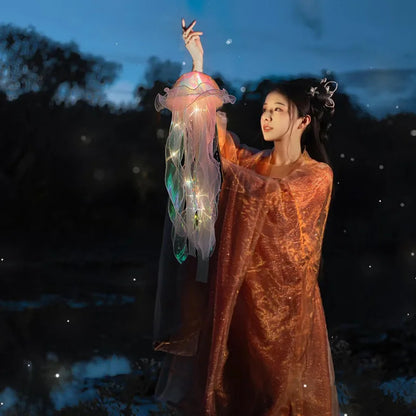 DecorBites™ Jellyfish Lantern: Under the Sea Birthday Party Decor