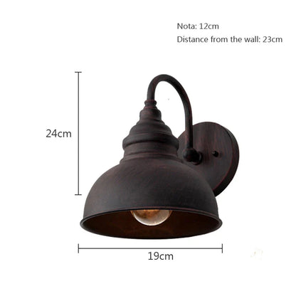 DecorBites™ Industrial LED Outdoor Waterproof Wall Lamp for Retro Patio, Living Room, Bar, Cafe