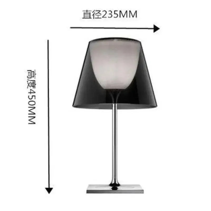 Chrome Designer Table Lamp