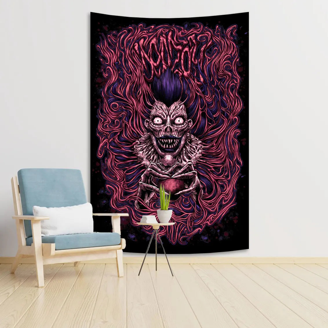 Decobites Psychedelic Witchcraft Hanging Tapestry for Home Decor