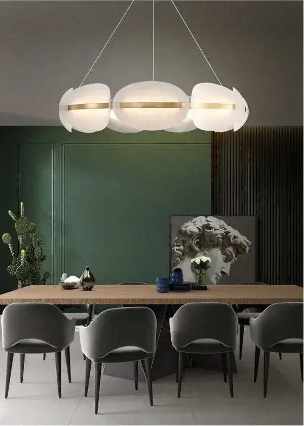 Decorbites™ Acryl-Ring-Lüster für Esszimmer - dimmbar
