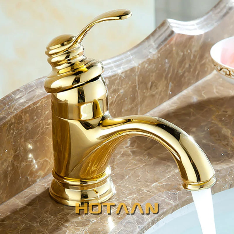 Antique Brass Basin Faucet