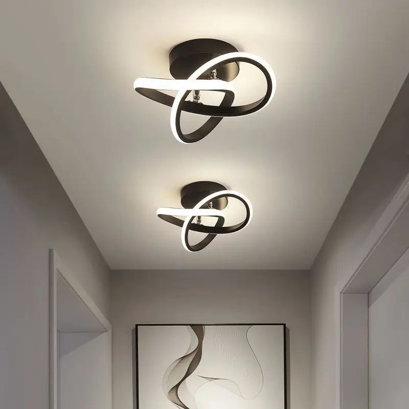 Decorbites™ Lámpara de Techo LED Moderna de Araña para Dormitorio, Decoración Interior, Iluminación de Montaje Superficial