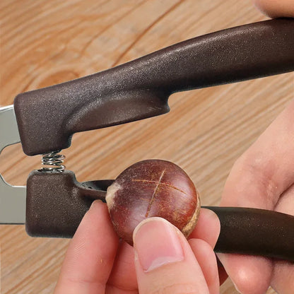 DecorBites™ Chestnut Clip Peeler Scissors Nut Tool Multi-purpose Pliers