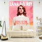 Lana Del Rey Tapestry - Hippie Aesthetic Wall Hanging by Decobites