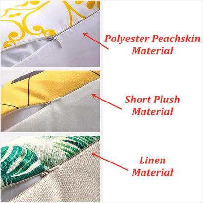 DecorBites™ Christmas Short Plush Pillowcase 45x45cm Home Decor